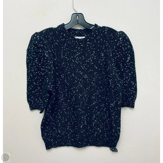 Sweater Short Sleeve By She + Sky In Black, Size: L