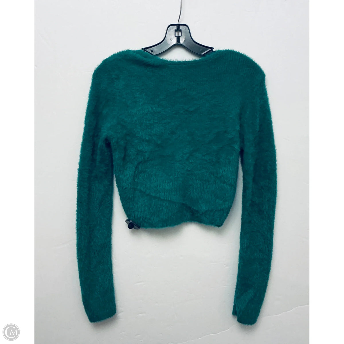 Sweater By Clothes Mentor In Green, Size: S