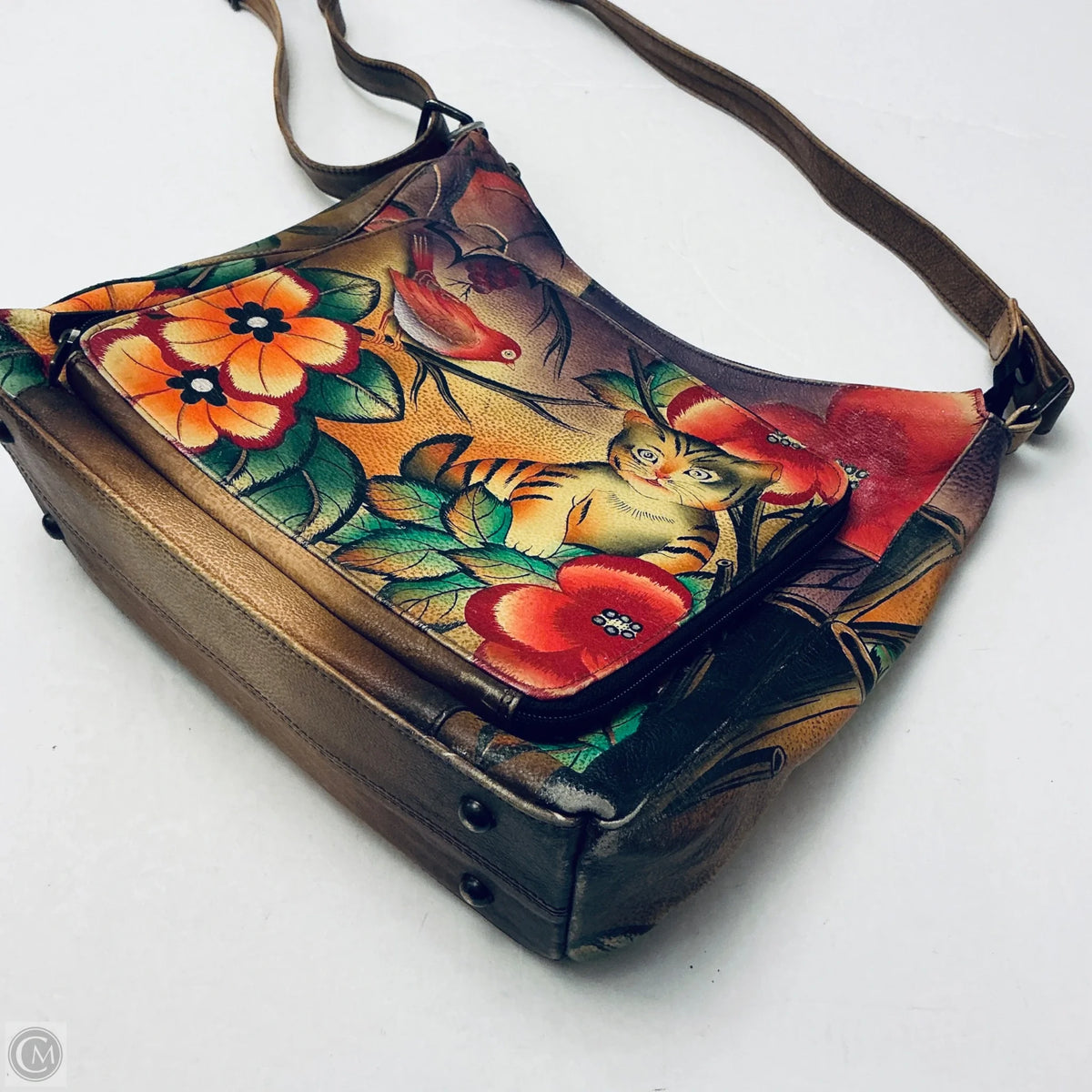 Crossbody By Anuschka, Size: Large