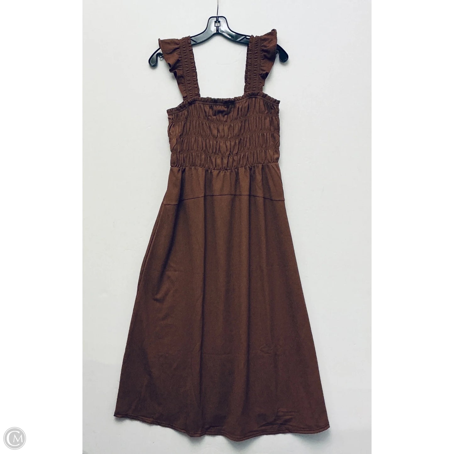 Dress Casual Maxi By Old Navy In Brown, Size: M