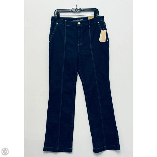 Jeans Wide Leg By Michael By Michael Kors In Navy, Size: 12