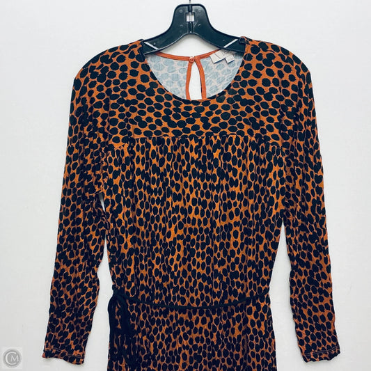 Dress Casual Short By Loft In Orange, Size: M