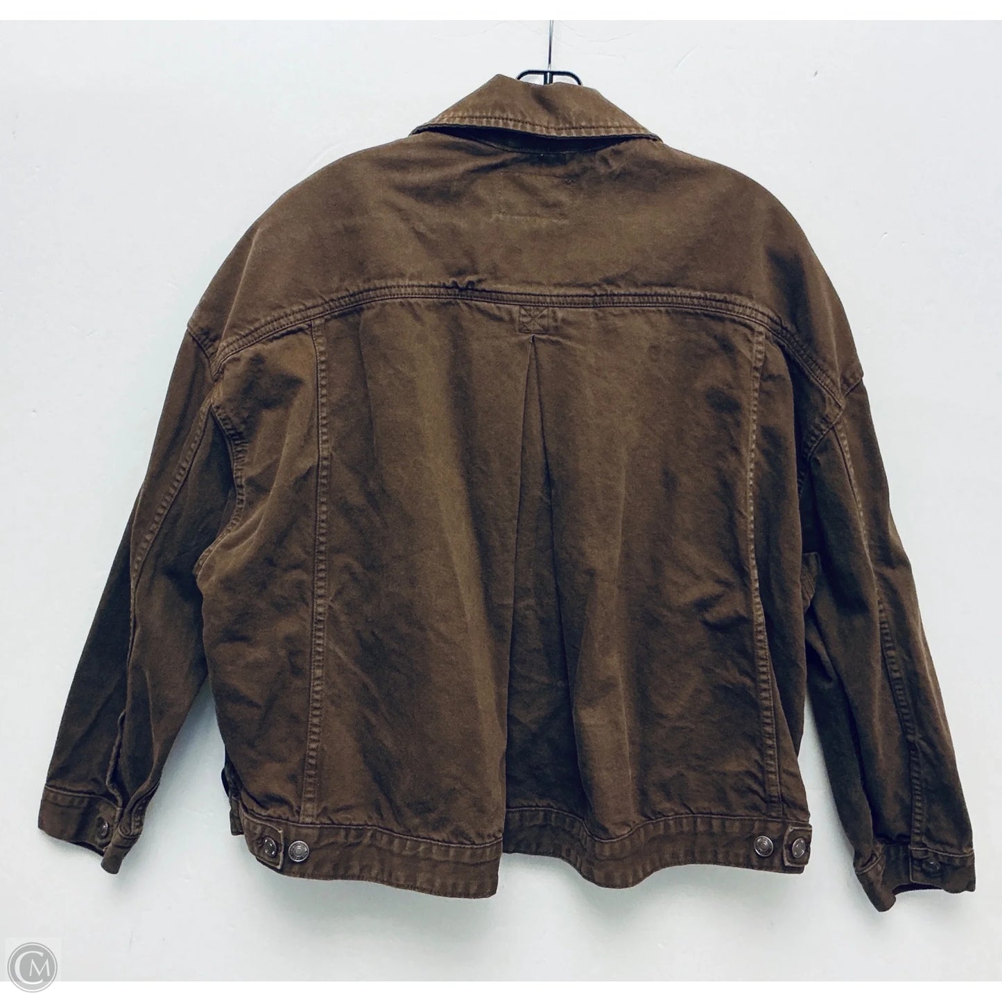 Jacket Denim By We The Free In Brown, Size: M