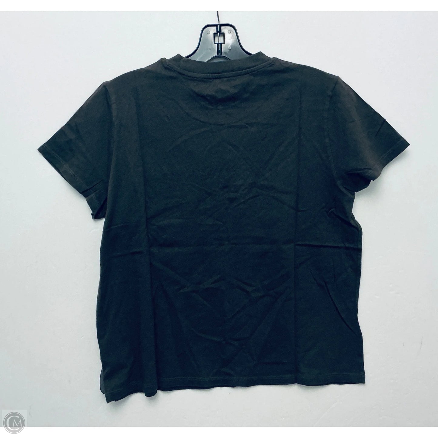 Top Short Sleeve Basic By American Eagle In Grey, Size: M