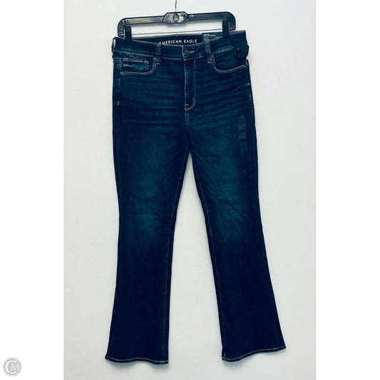 Jeans Skinny By American Eagle In Blue, Size: 10
