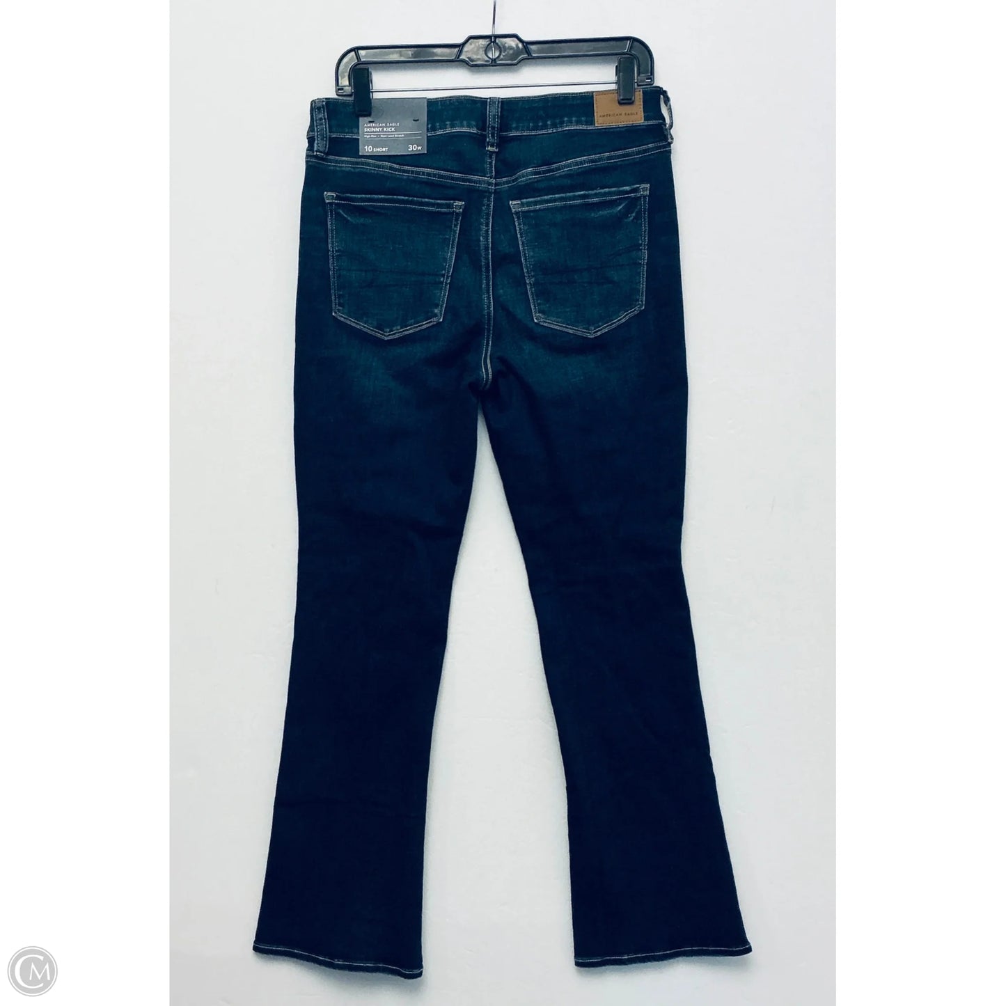 Jeans Skinny By American Eagle In Blue, Size: 10