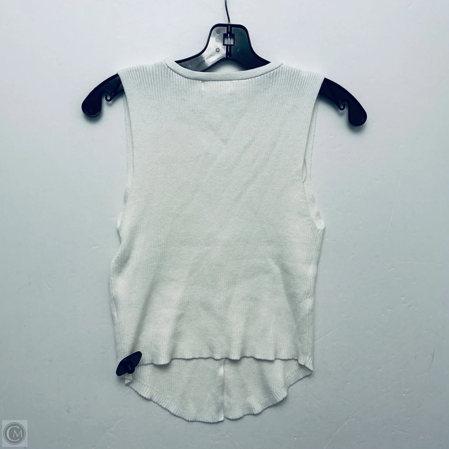 Top Sleeveless By No Comment In White, Size: M