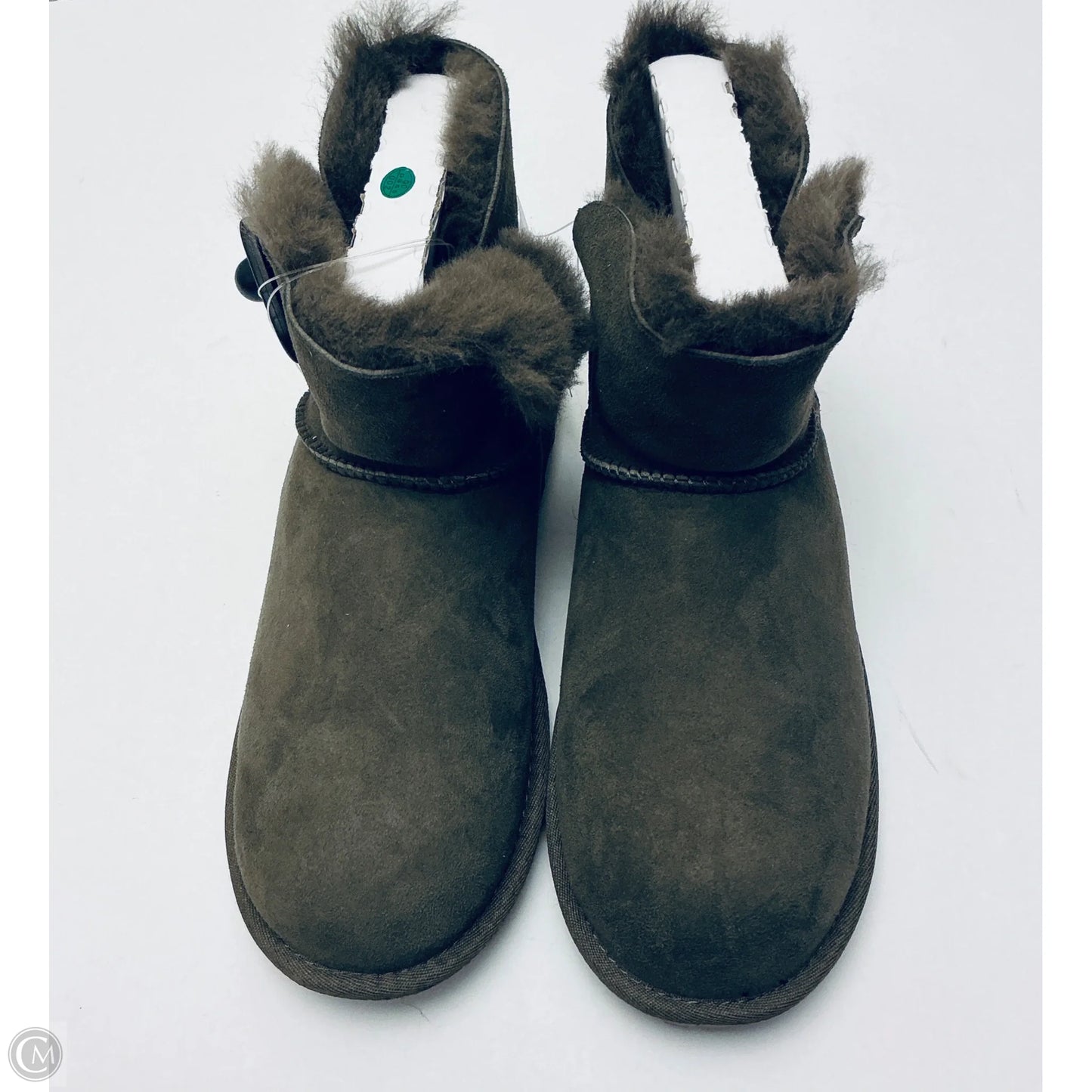Boots Ankle Flats By Kirkland In Green, Size: 8
