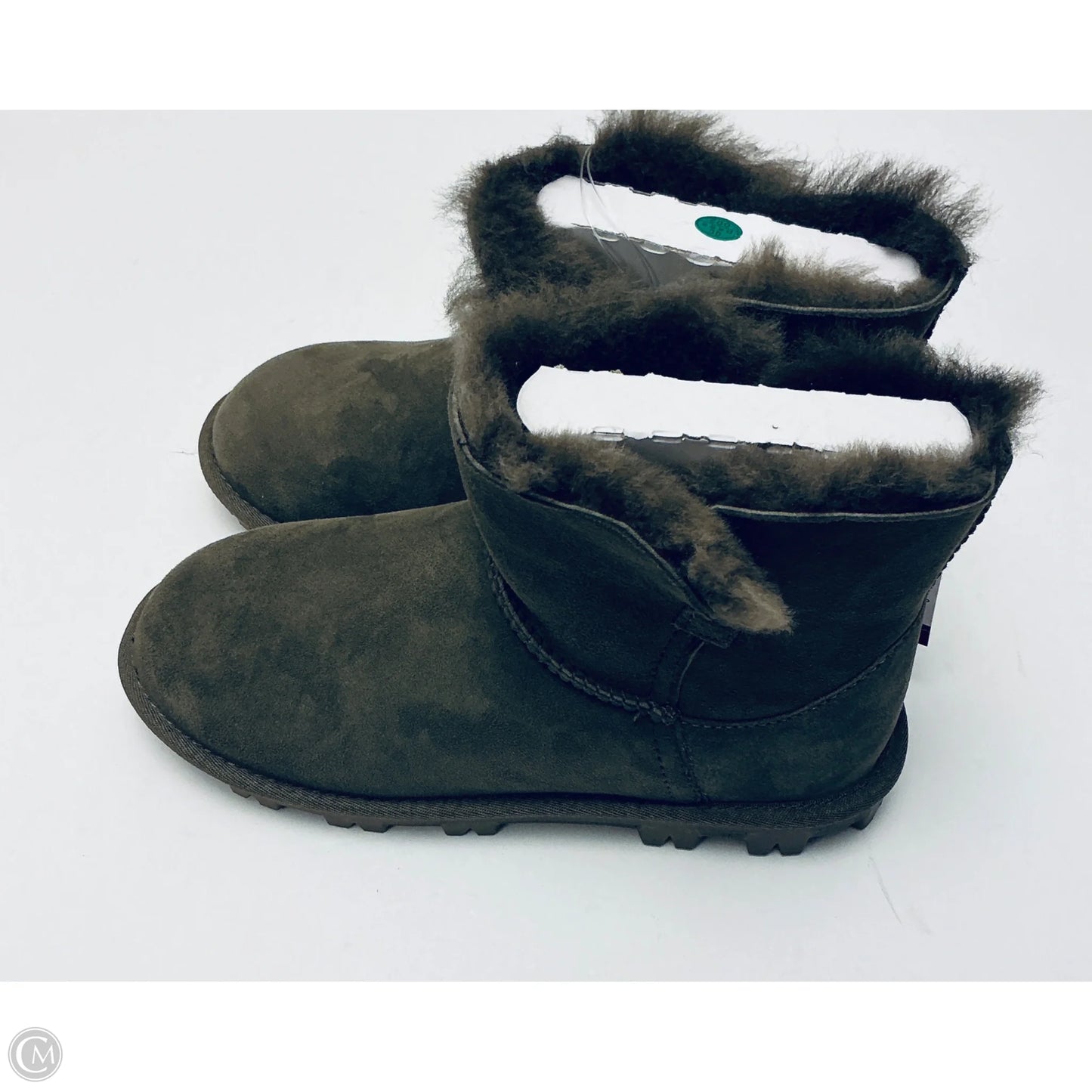 Boots Ankle Flats By Kirkland In Green, Size: 8