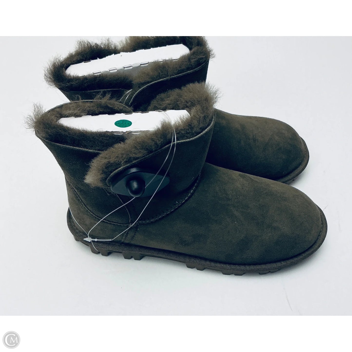 Boots Ankle Flats By Kirkland In Green, Size: 8