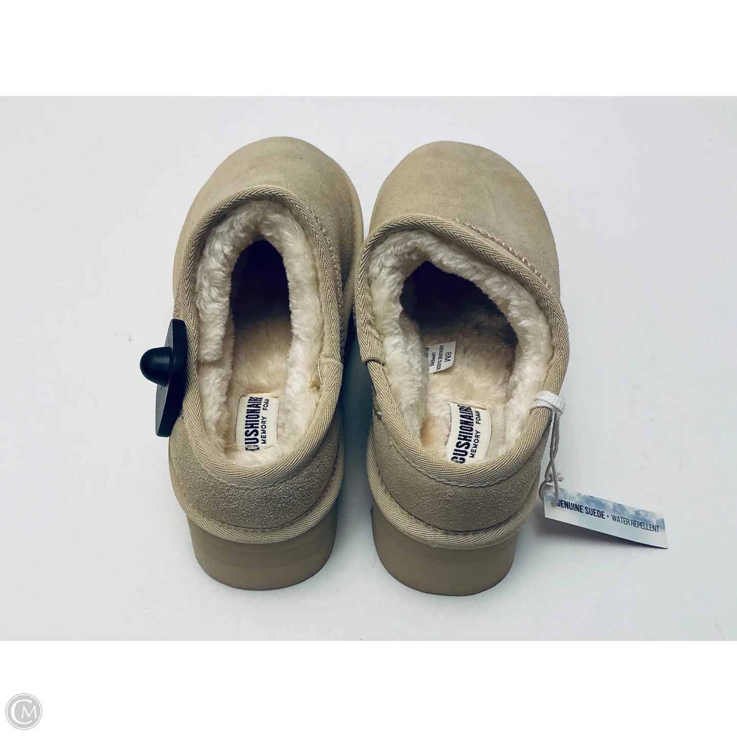 Boots Ankle Flats By Cushionaire In Tan, Size: 8
