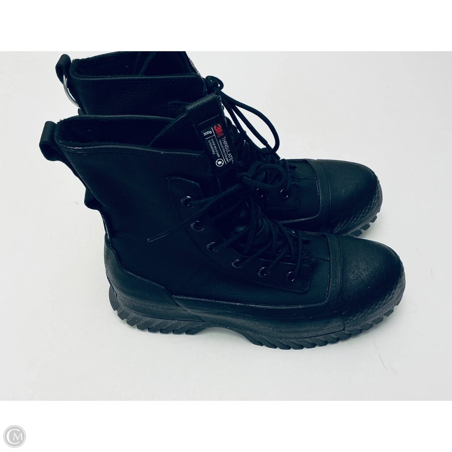 Boots Combat By Converse In Black, Size: 8