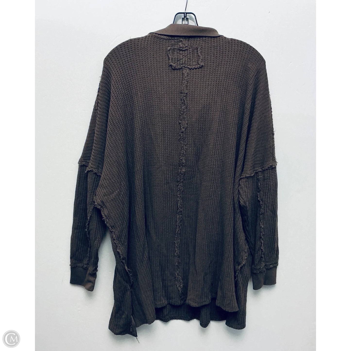 Top Long Sleeve By We The Free In Green, Size: L