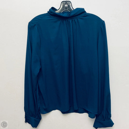 Top Long Sleeve By Karen Millen In Navy, Size: L