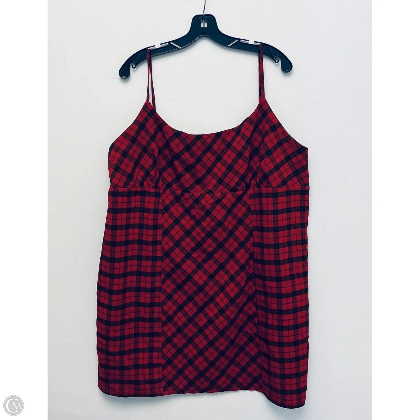 Dress Casual Short By Wild Fable In Plaid Pattern, Size: 2x