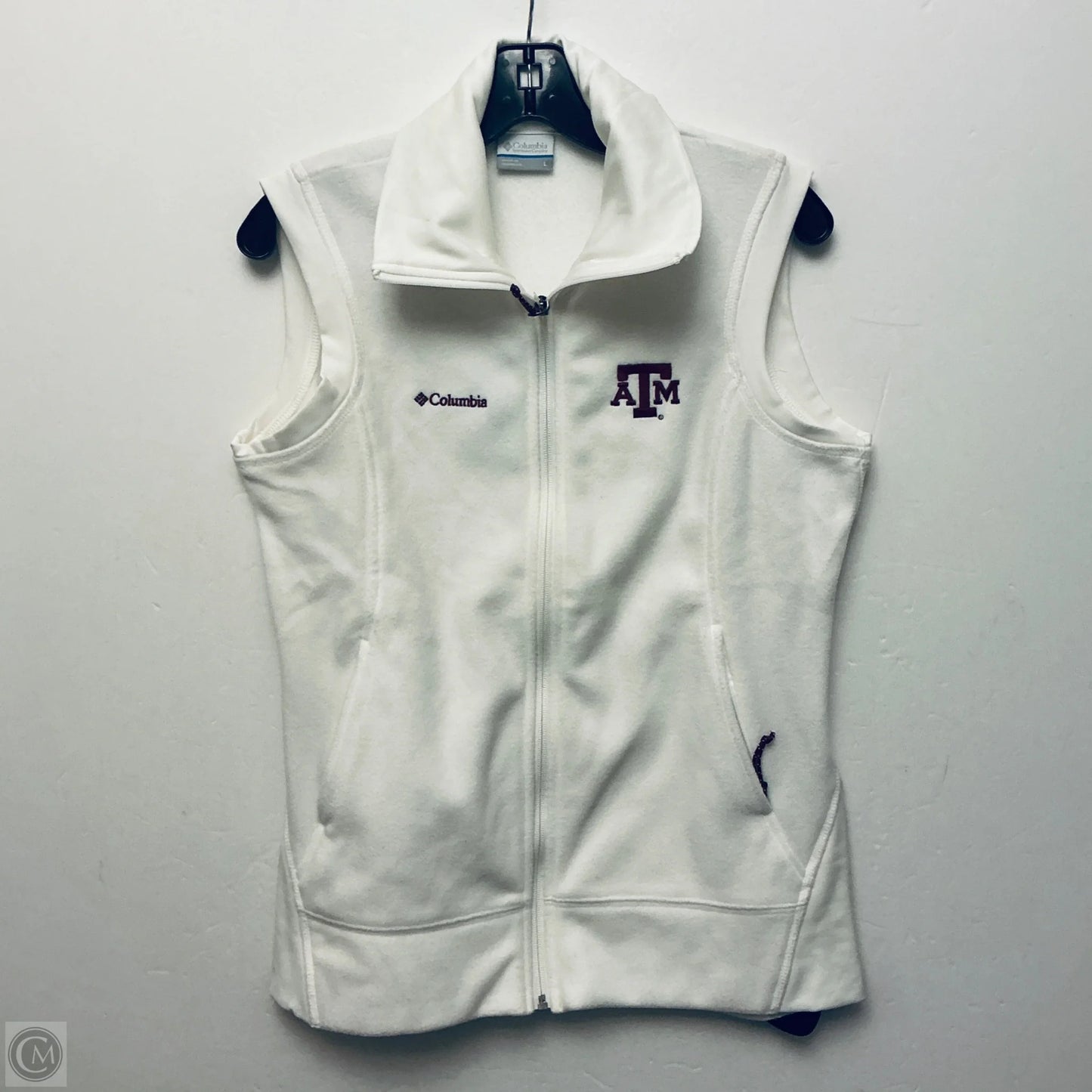 Vest Fleece By Columbia In White, Size: L