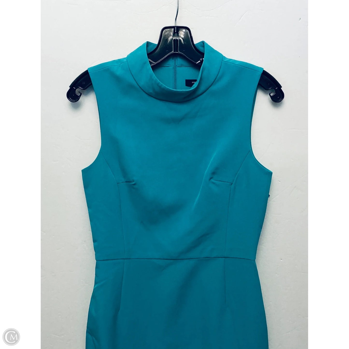 Dress Work By French Connection In Teal, Size: S