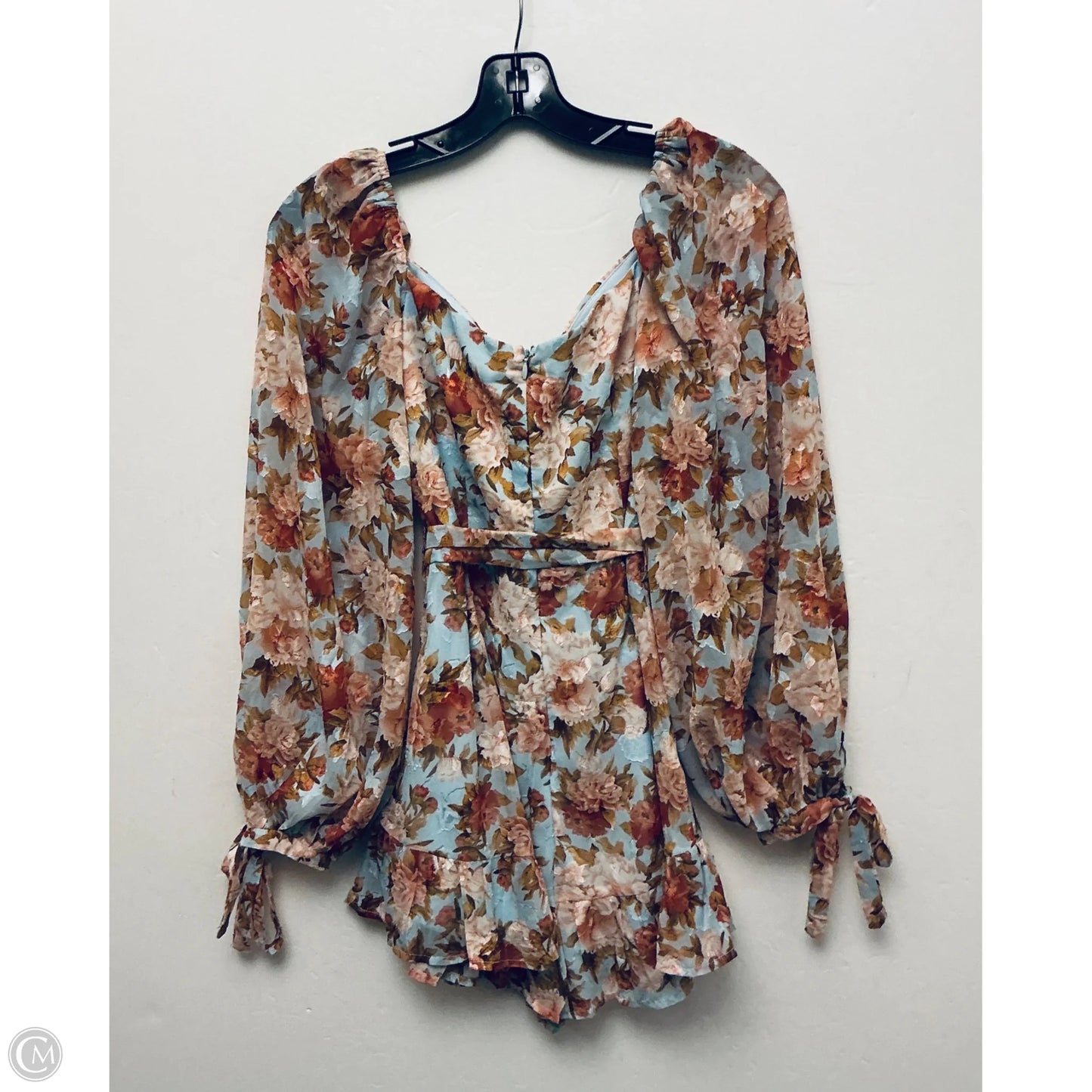 Dress Casual Short By Clothes Mentor In Floral Print, Size: M