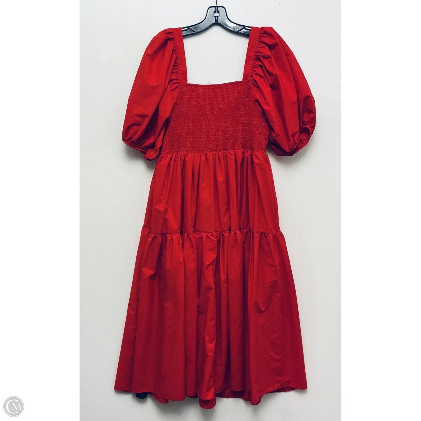 Dress Casual Midi By Entro In Red, Size: L