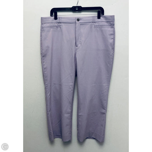 Pants Dress By Banana Republic In Purple, Size: 14