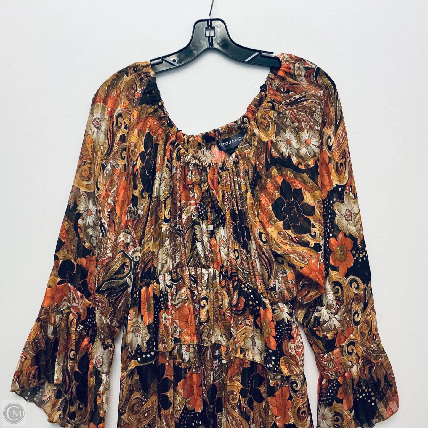 Kimono By Urban Mango In Orange, Size: Xl