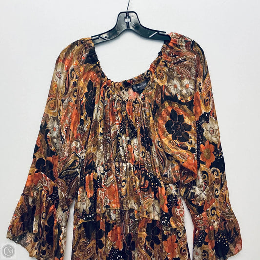 Kimono By Urban Mango In Orange, Size: Xl