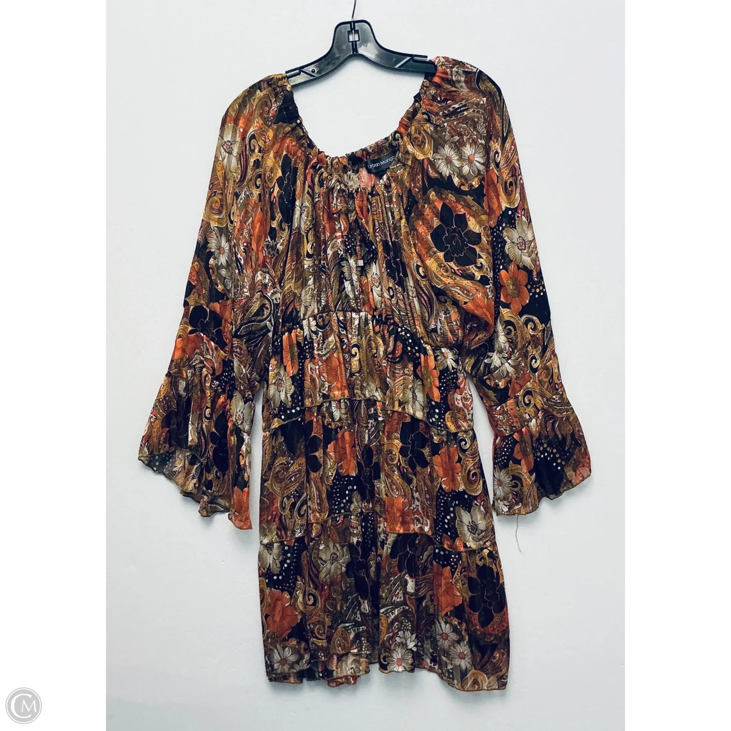 Kimono By Urban Mango In Orange, Size: Xl