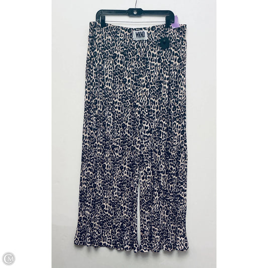 Pants Lounge By Clothes Mentor In Animal Print, Size: 3x
