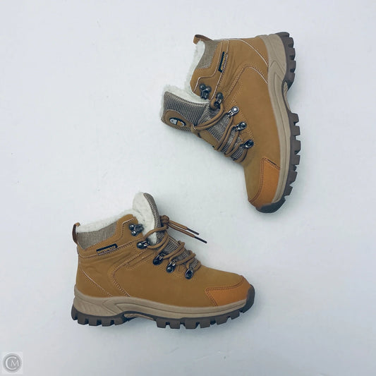 Boots Hiking By Outdoor Voices In Yellow, Size: 7