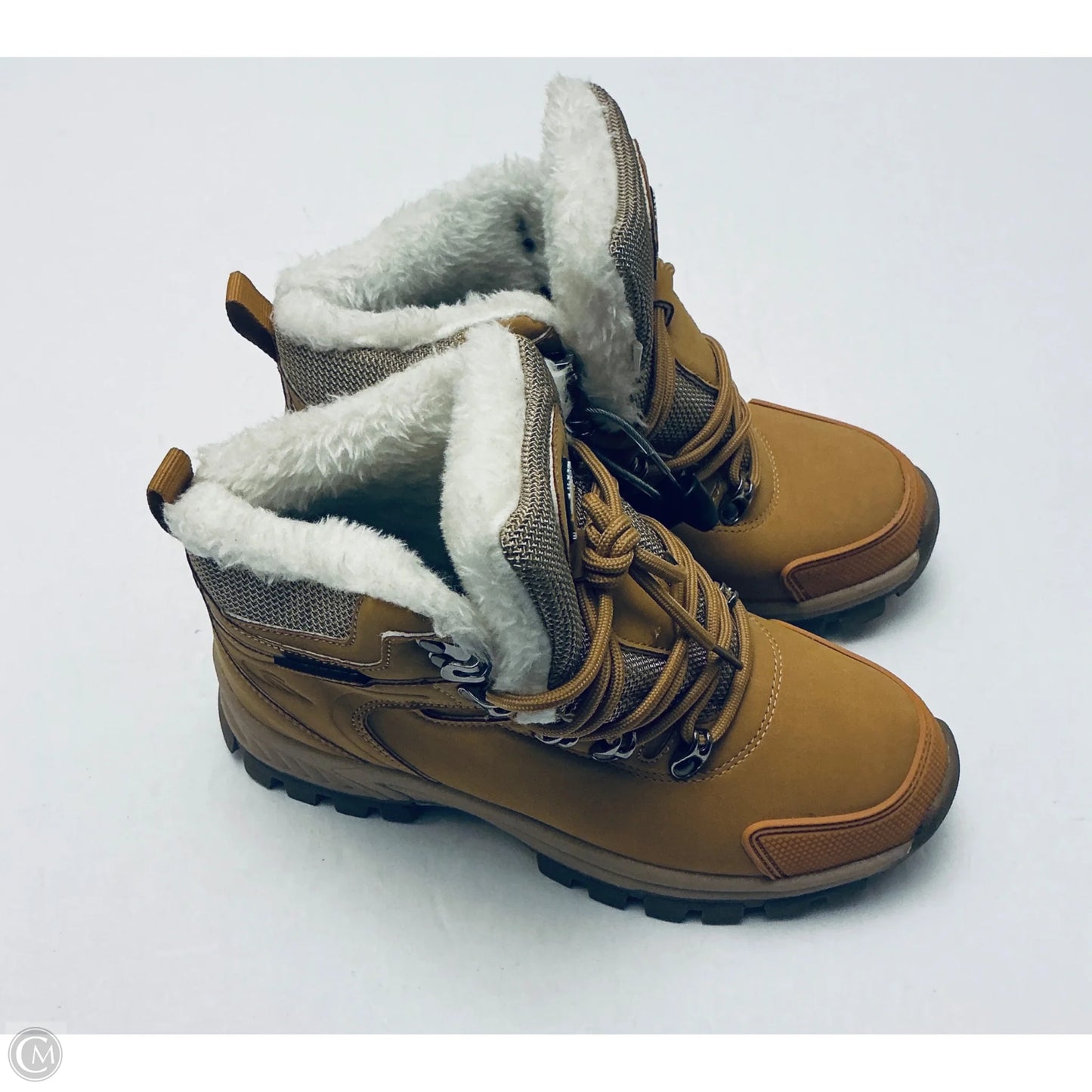 Boots Hiking By Outdoor Voices In Yellow, Size: 7