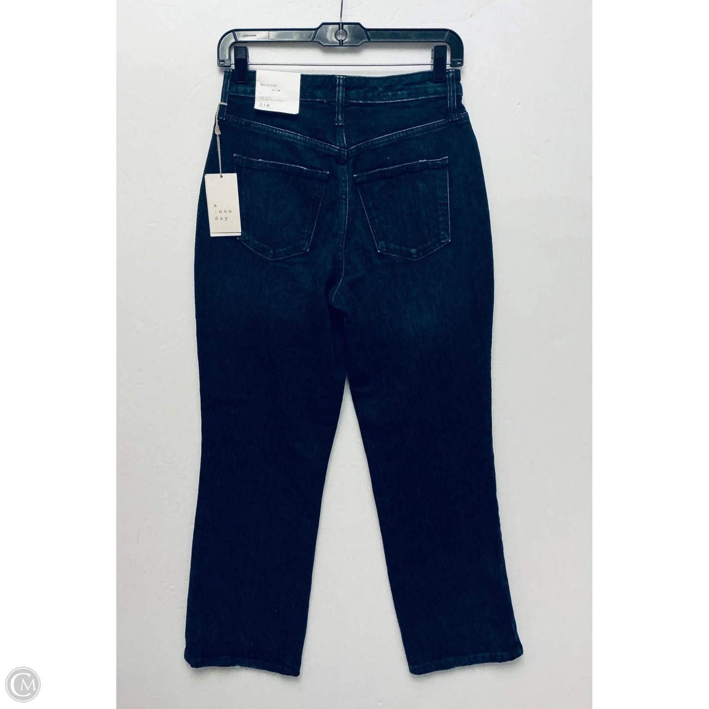 Jeans Boyfriend By A New Day In Navy, Size: 2