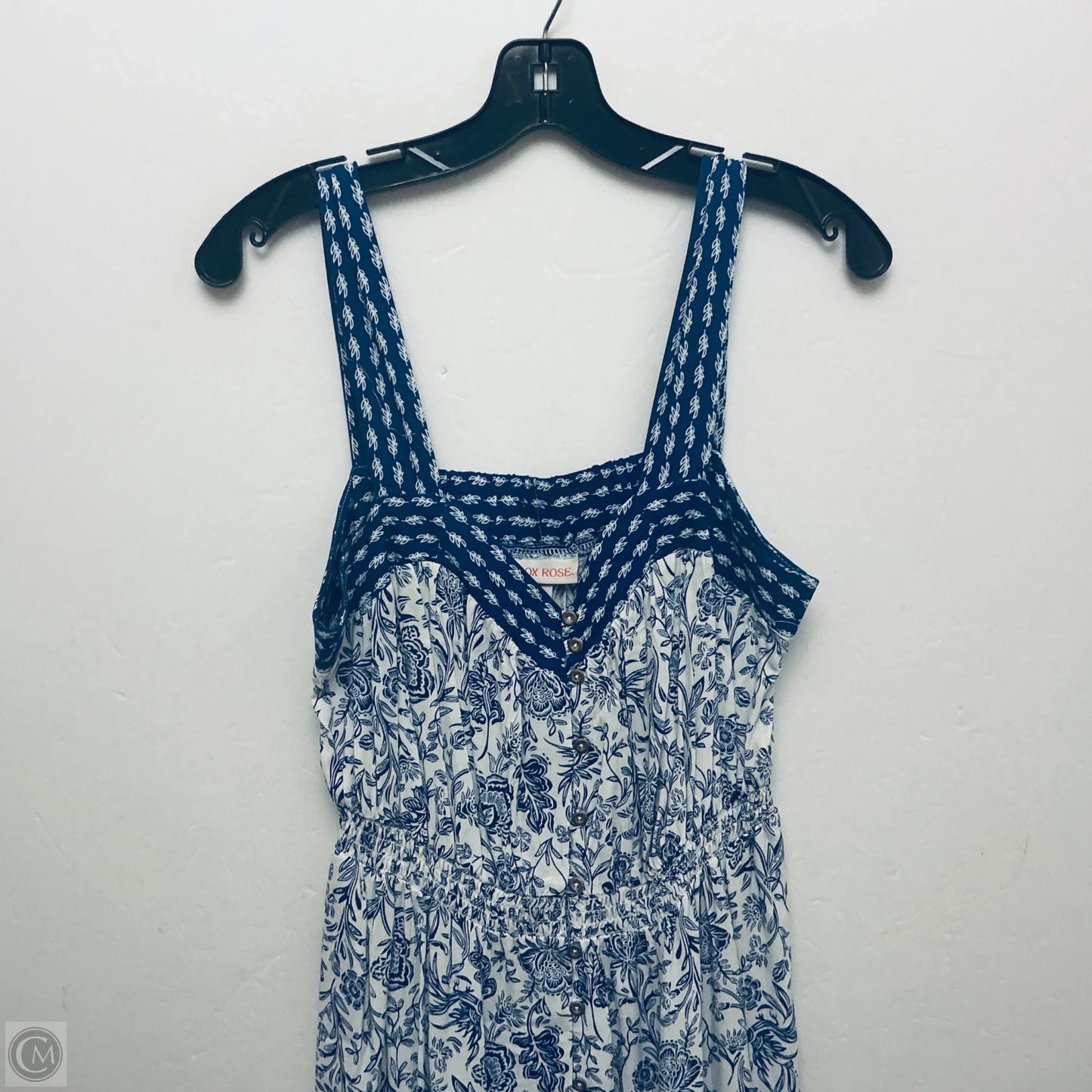 Dress Casual Maxi By Knox Rose In Blue, Size: M