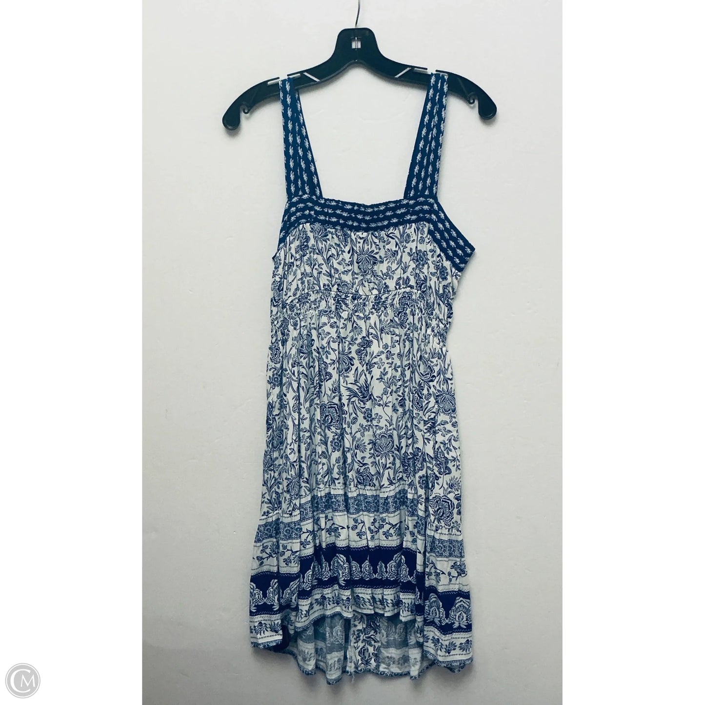 Dress Casual Maxi By Knox Rose In Blue, Size: M