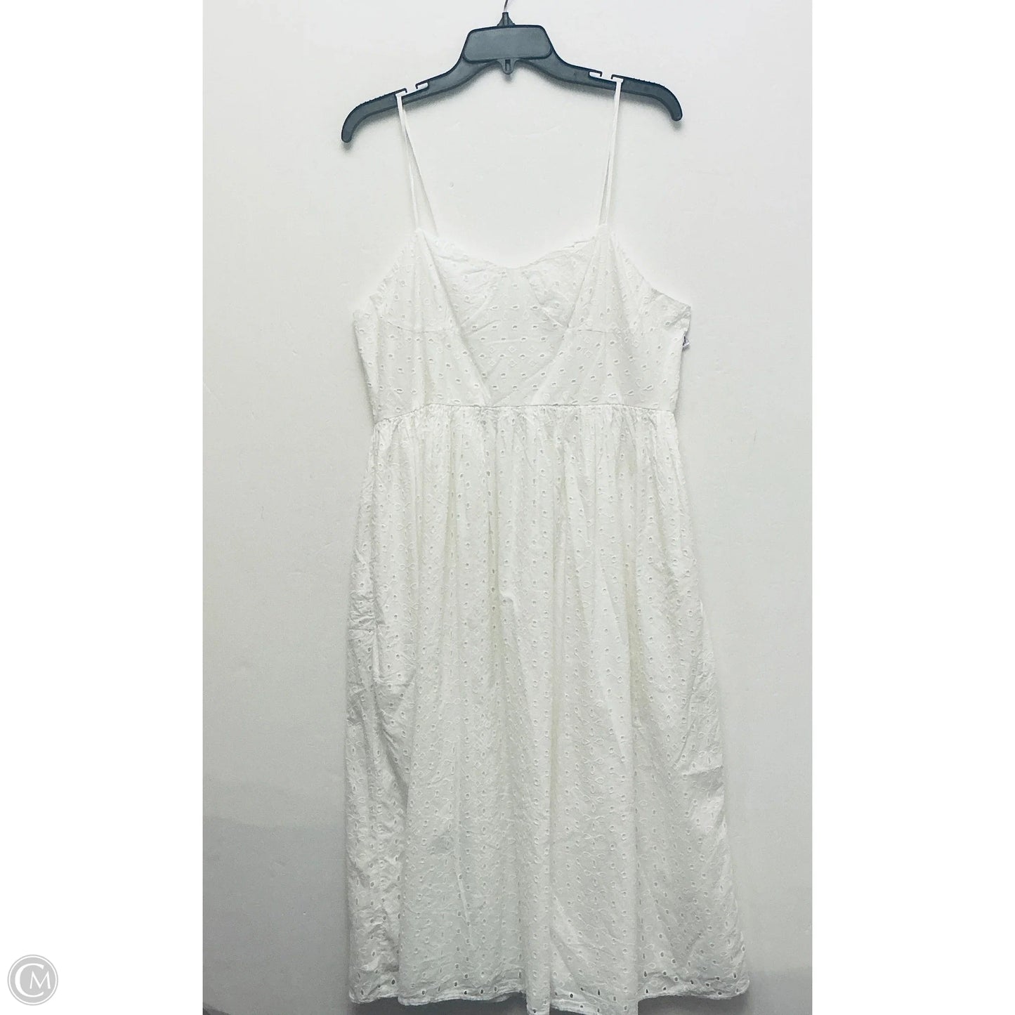 Dress Casual Midi By A New Day In White, Size: L
