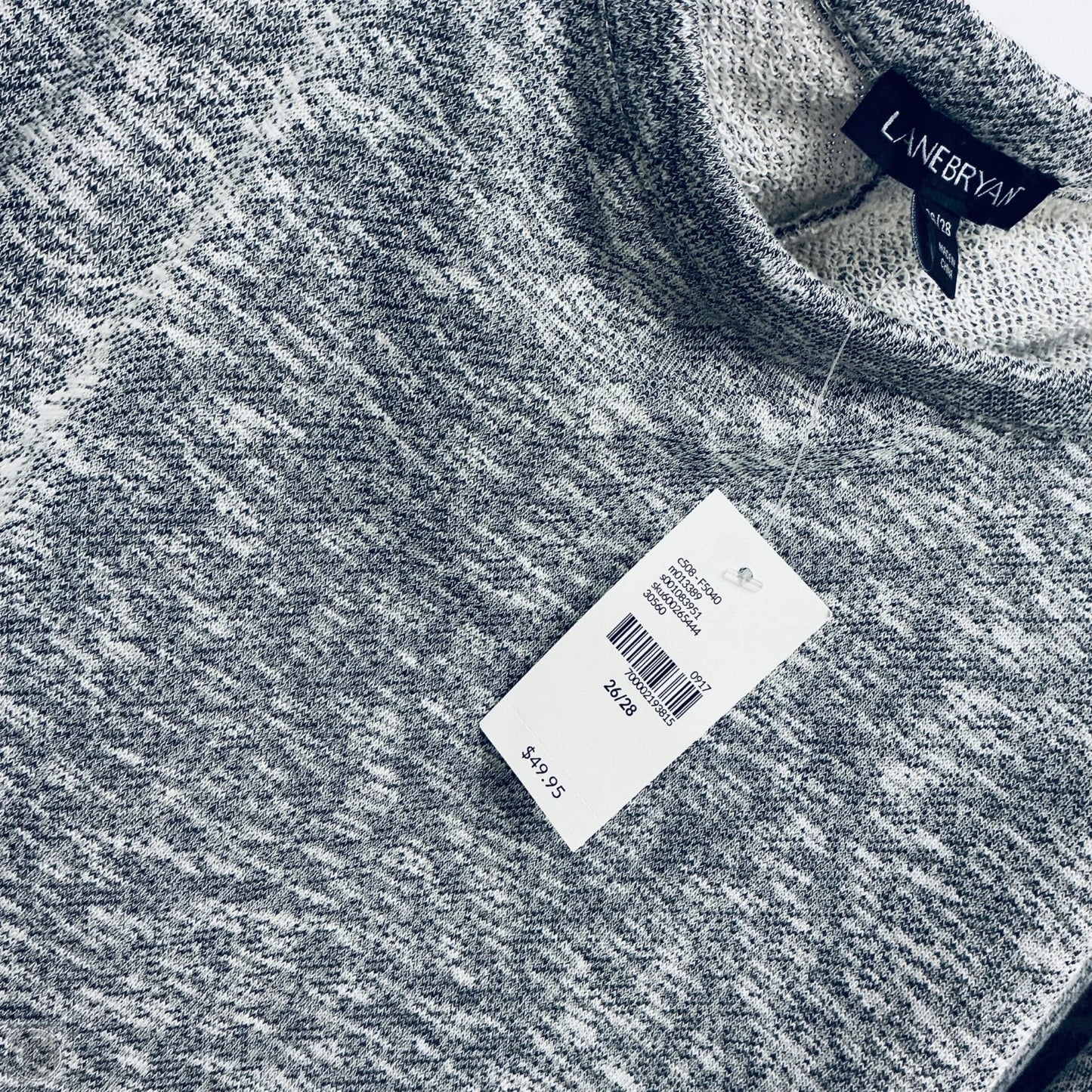 Top Long Sleeve By Lane Bryant In Grey, Size: 3x