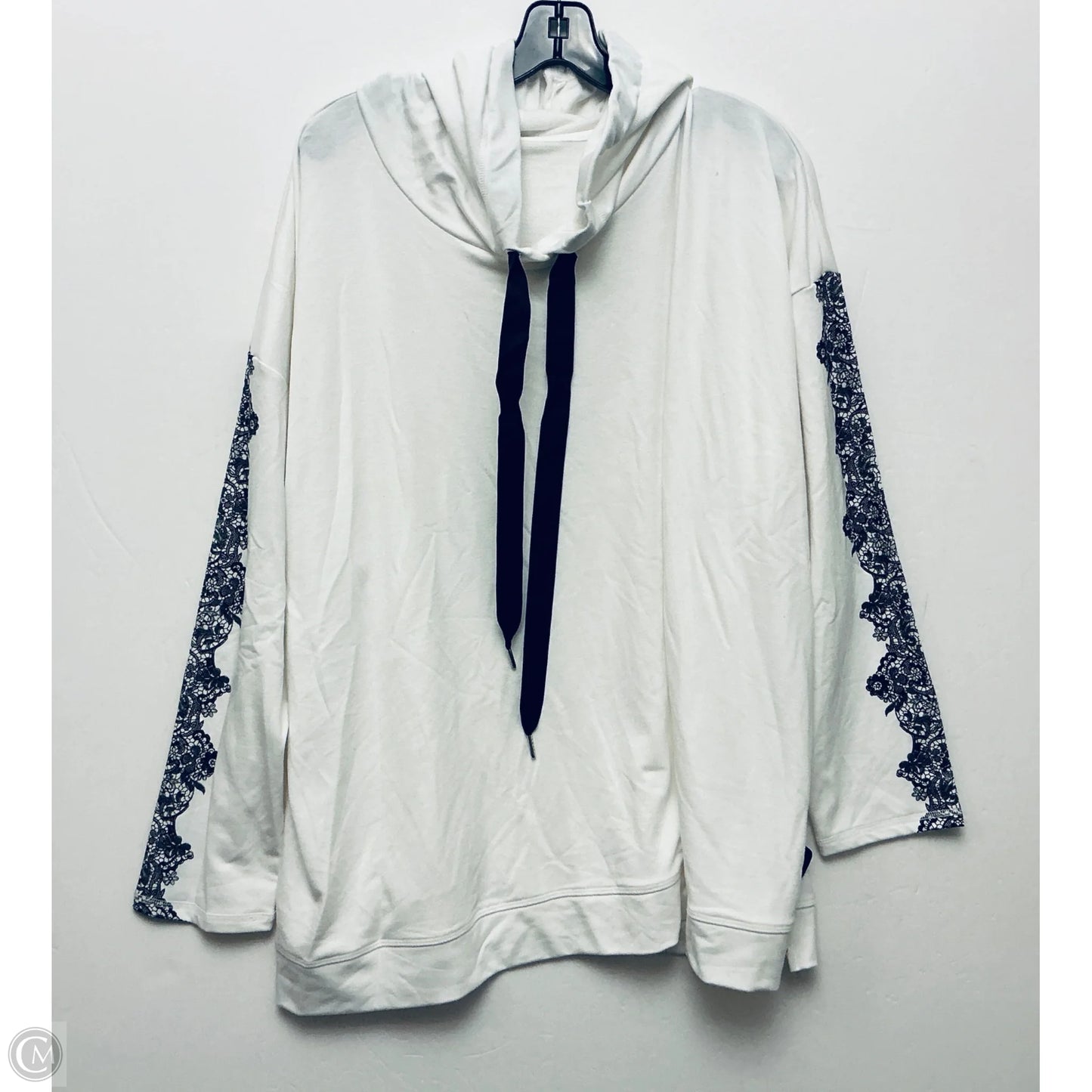 Sweater By Livi Active In White, Size: 3x