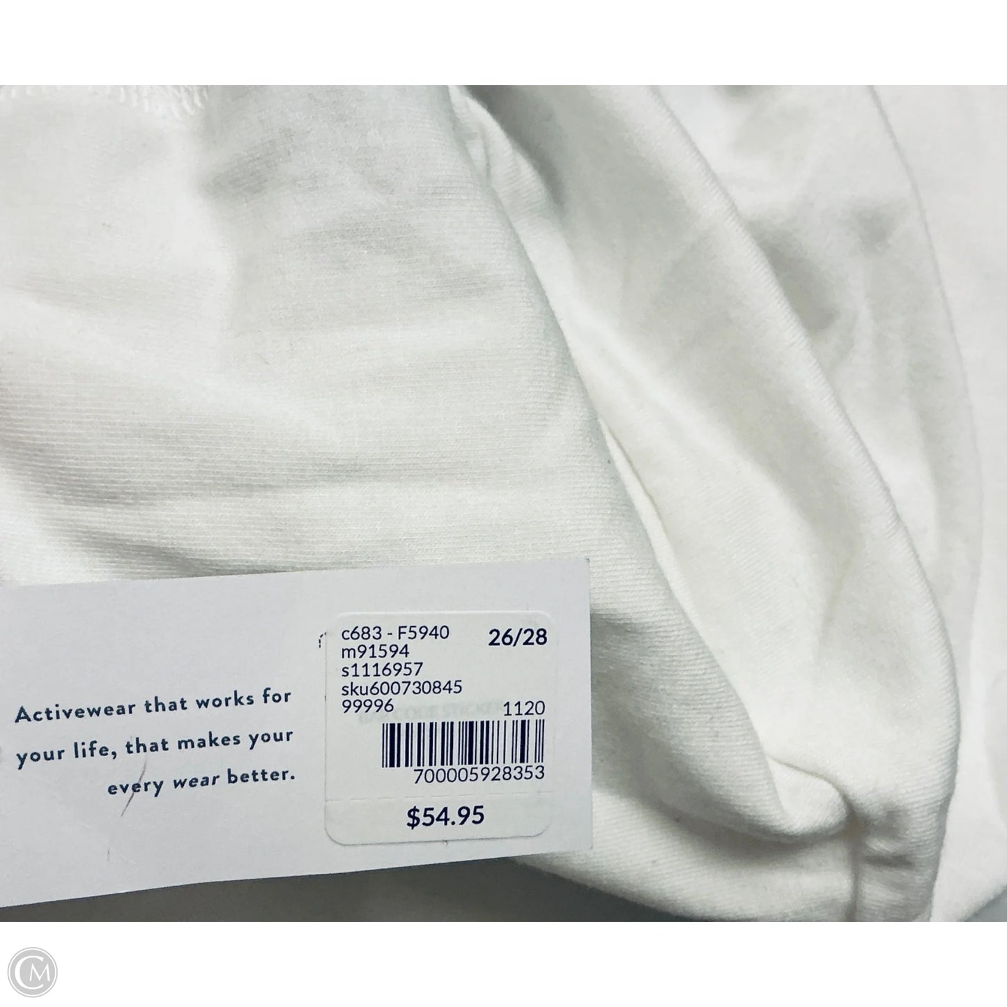 Sweater By Livi Active In White, Size: 3x