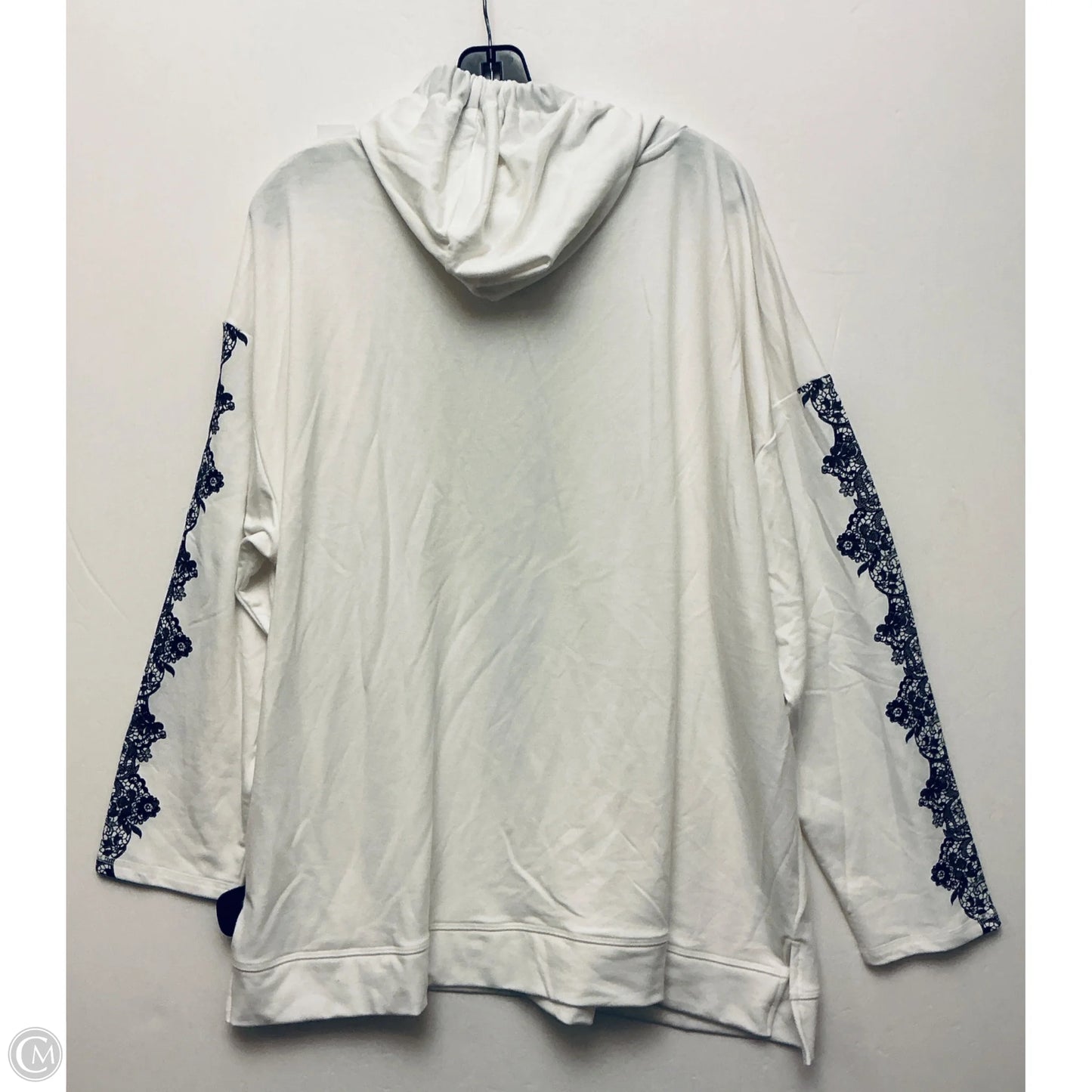 Sweater By Livi Active In White, Size: 3x