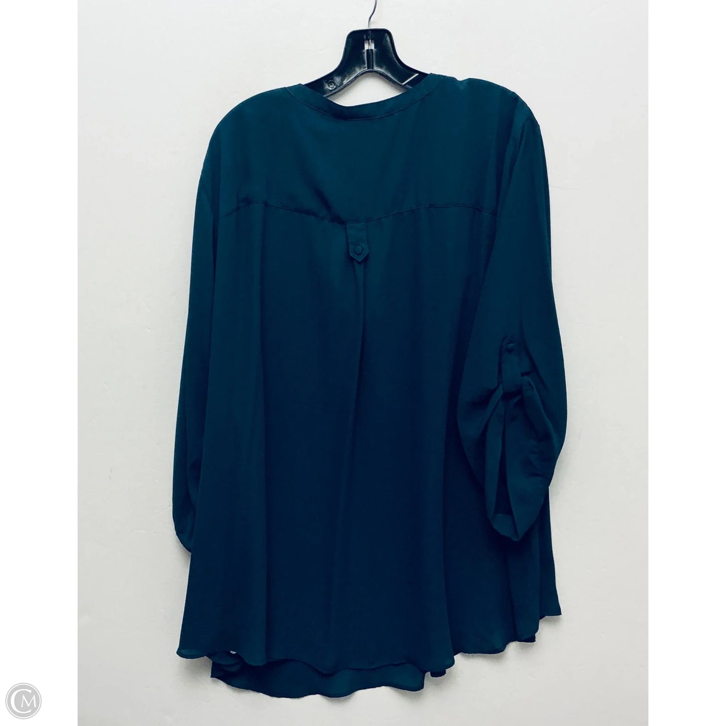 Top Long Sleeve By Torrid In Blue, Size: 5