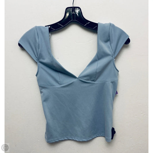 Top Sleeveless By Gaze In Blue, Size: S