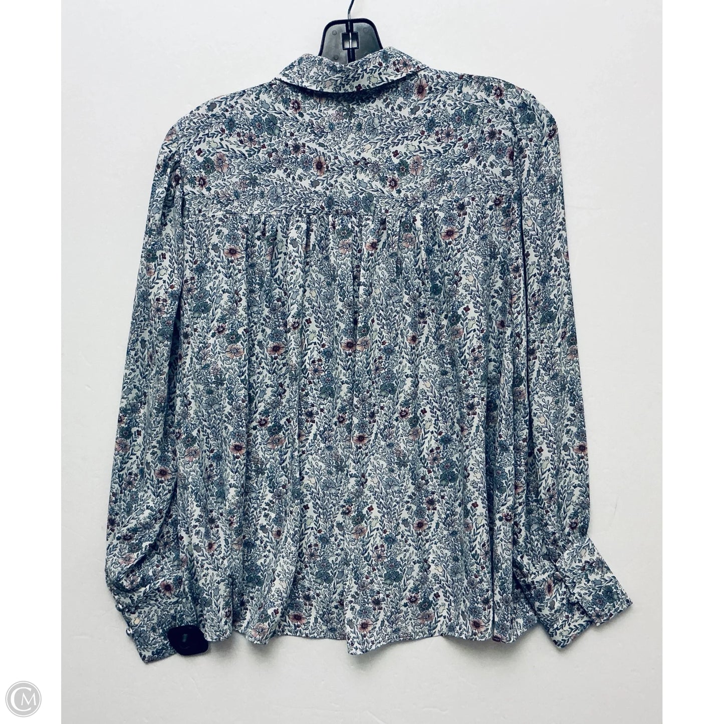 Top Long Sleeve By Rose And Olive In Floral Print, Size: S