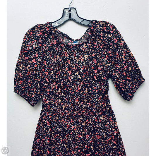 Dress Casual Short By Old Navy In Floral Print, Size: M