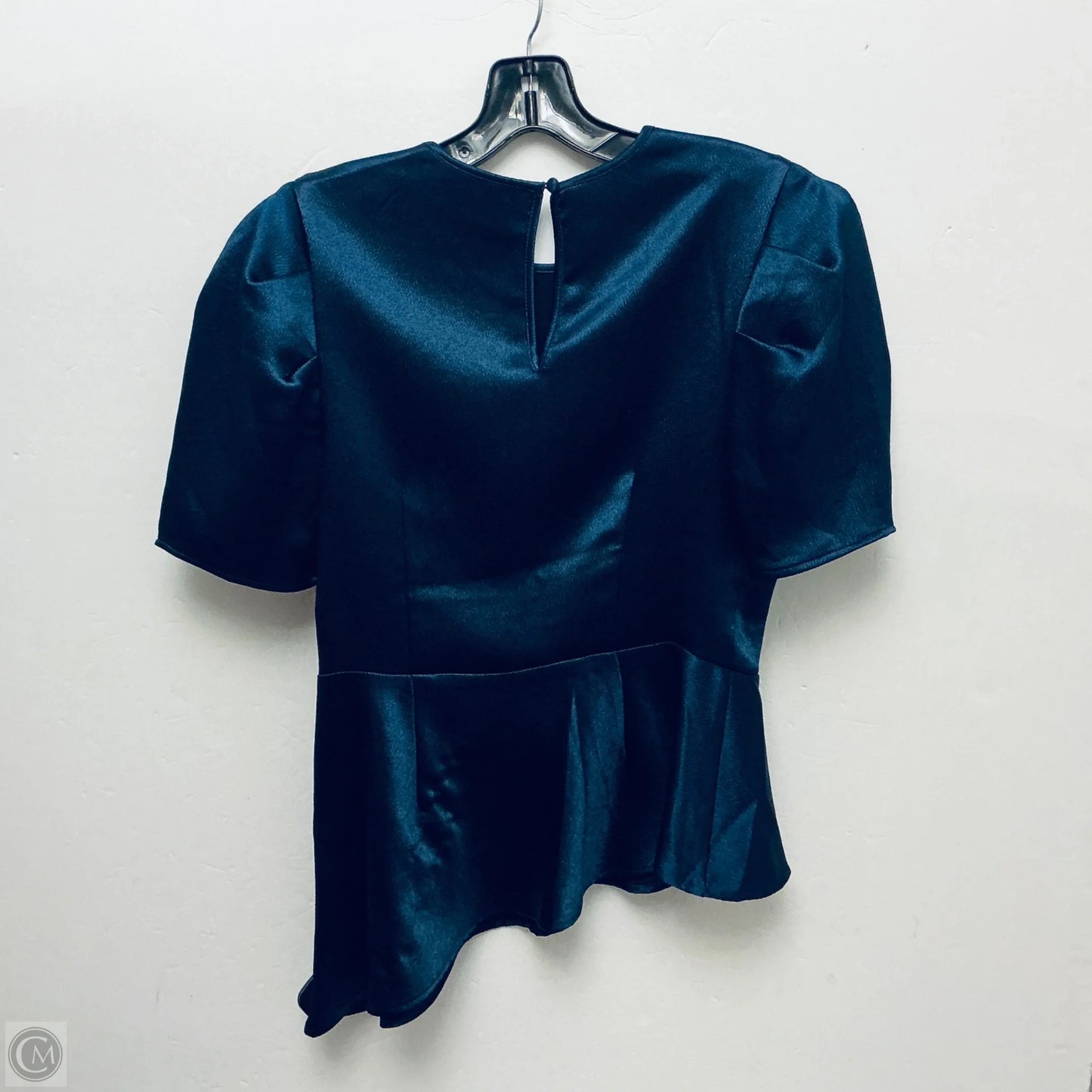 Top Short Sleeve By Express In Navy, Size: M