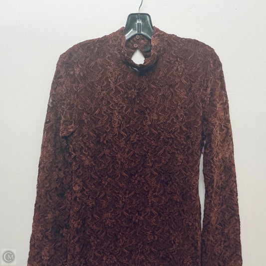 Dress Casual Short By Zara In Maroon, Size: L