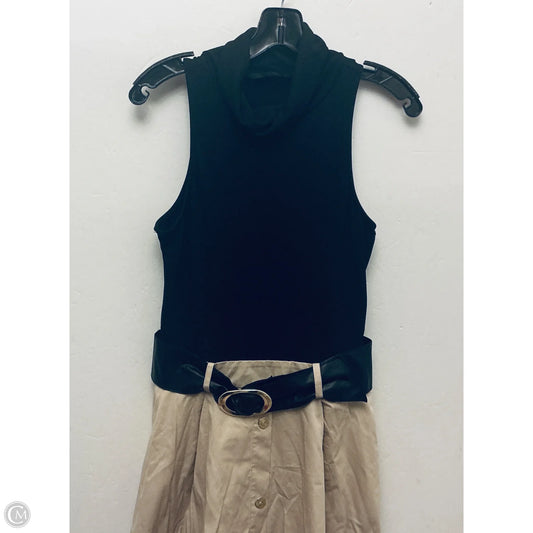 Dress Casual Maxi By Zara In Tan, Size: M