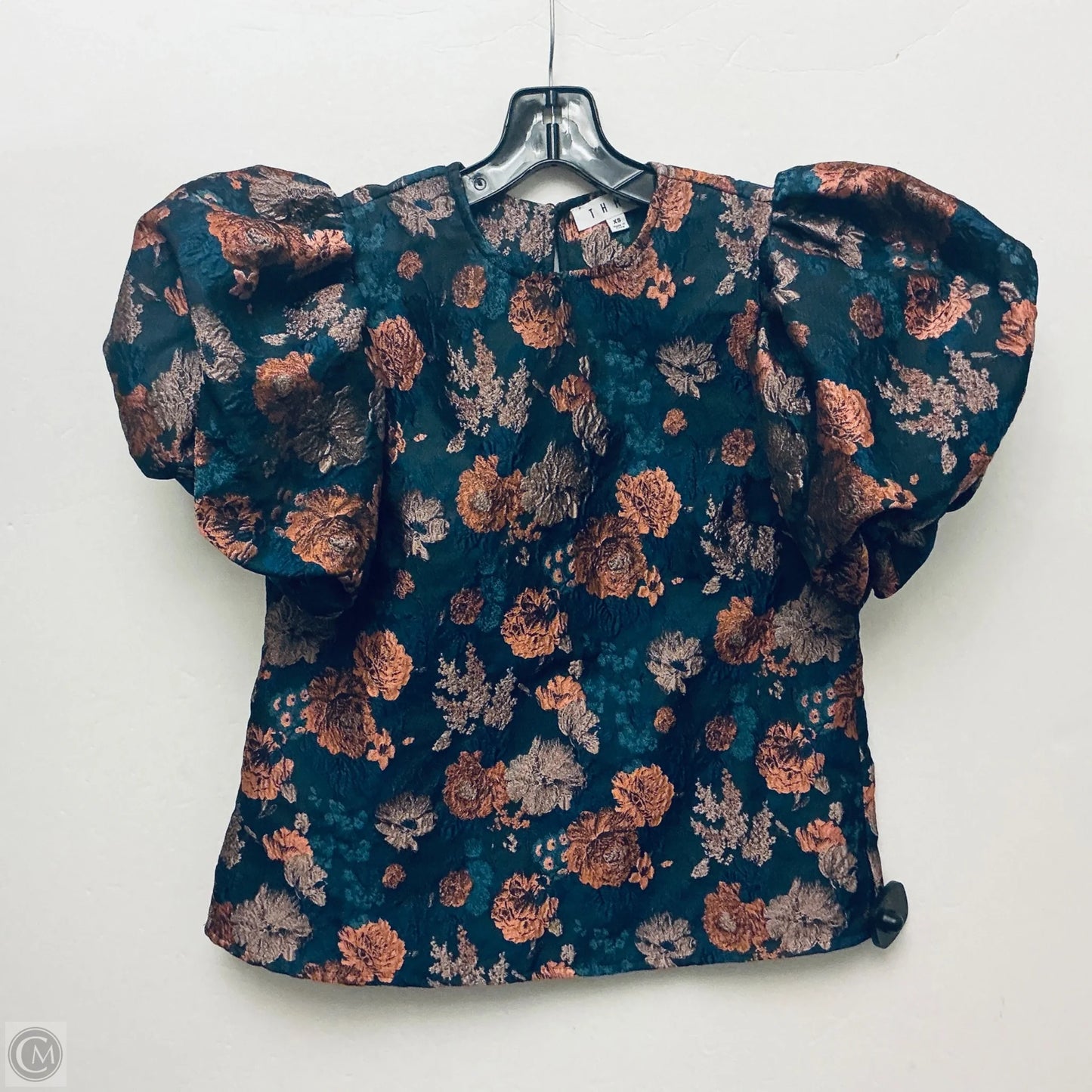 Top Short Sleeve By Thml In Floral Print, Size: Xs
