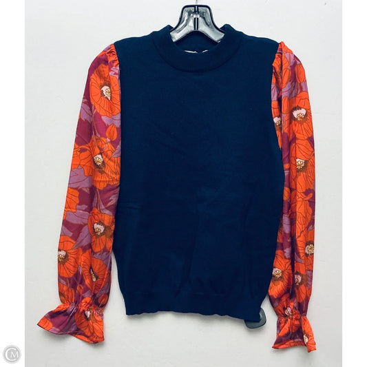 Top Long Sleeve By Thml In Navy, Size: Xs