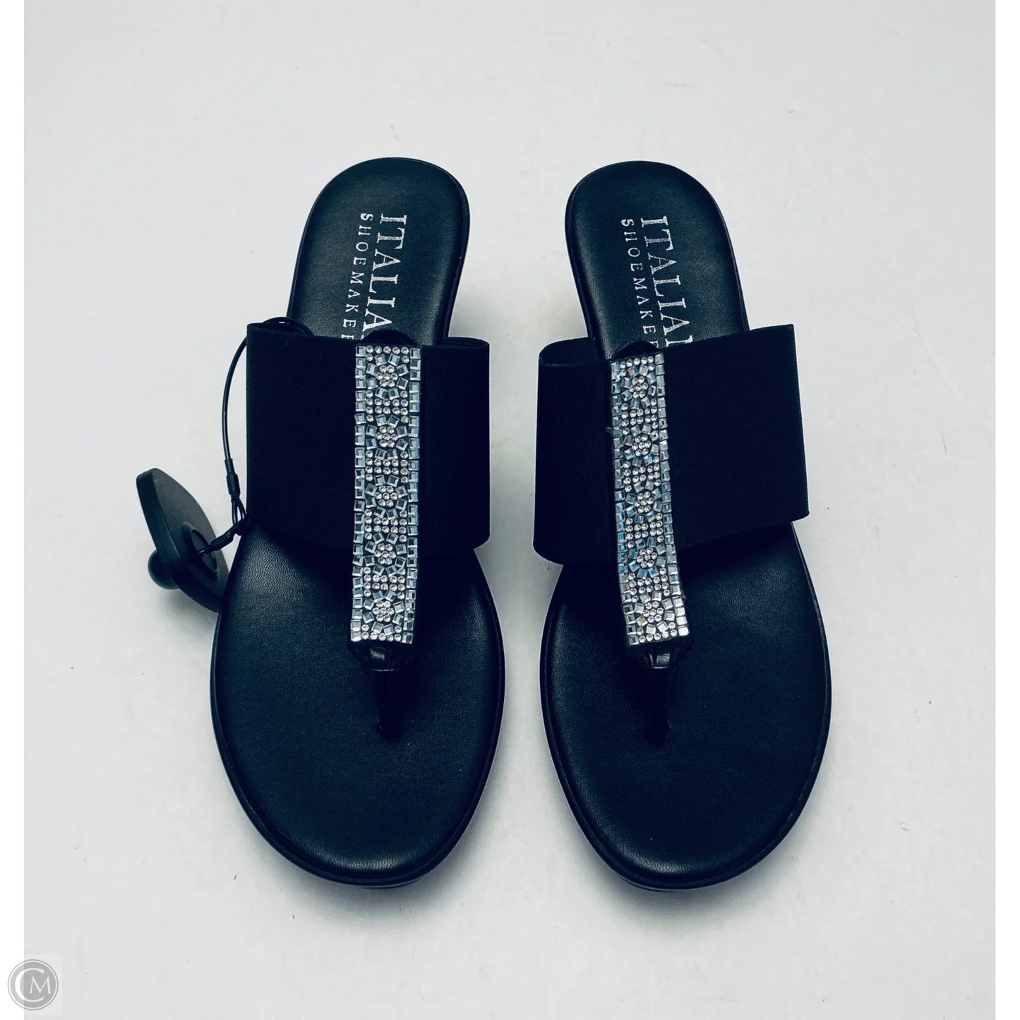 Shoes Heels Block By Italian Shoemakers In Black, Size: 8