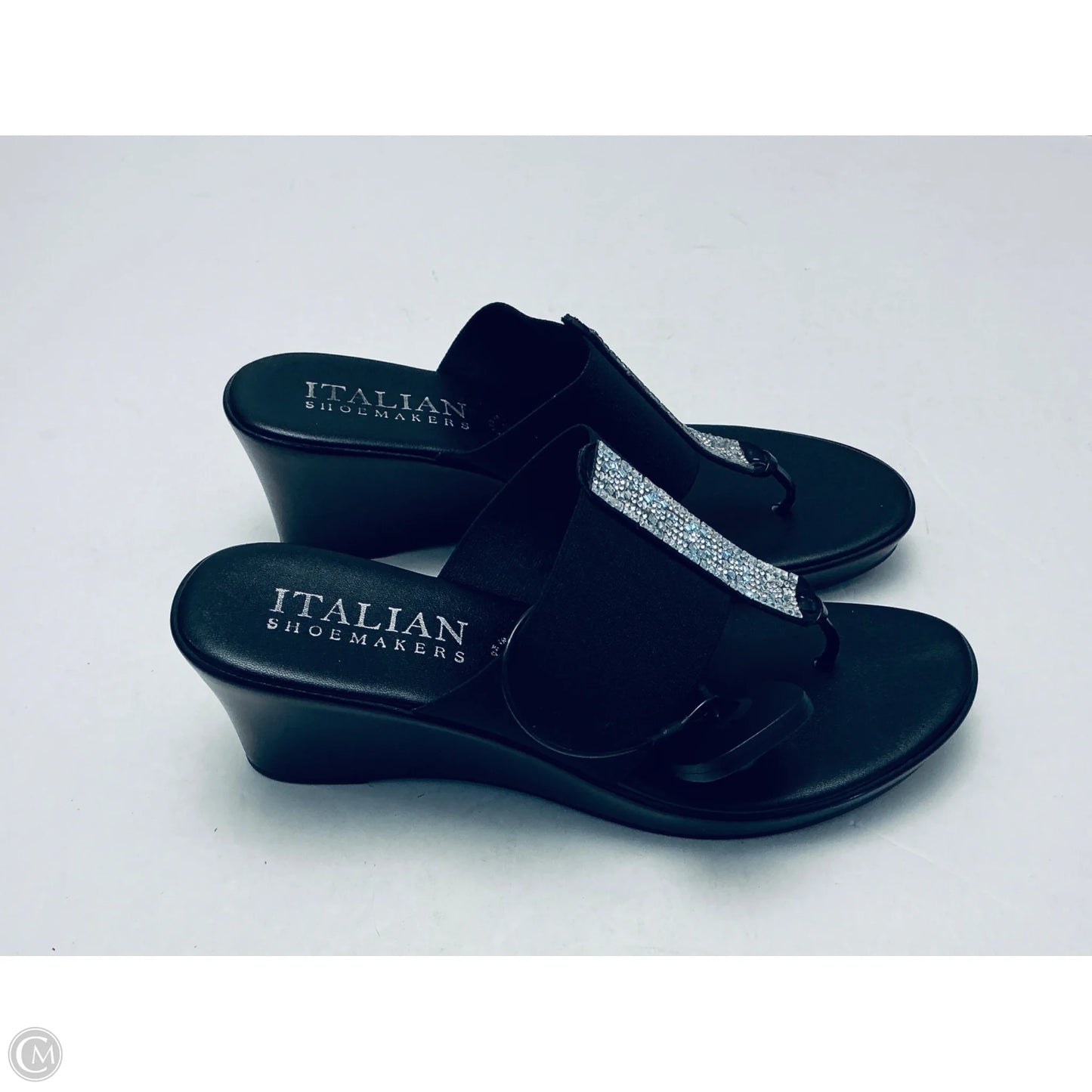 Shoes Heels Block By Italian Shoemakers In Black, Size: 8