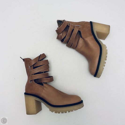 Boots Ankle Heels By Free People In Pink, Size: 9